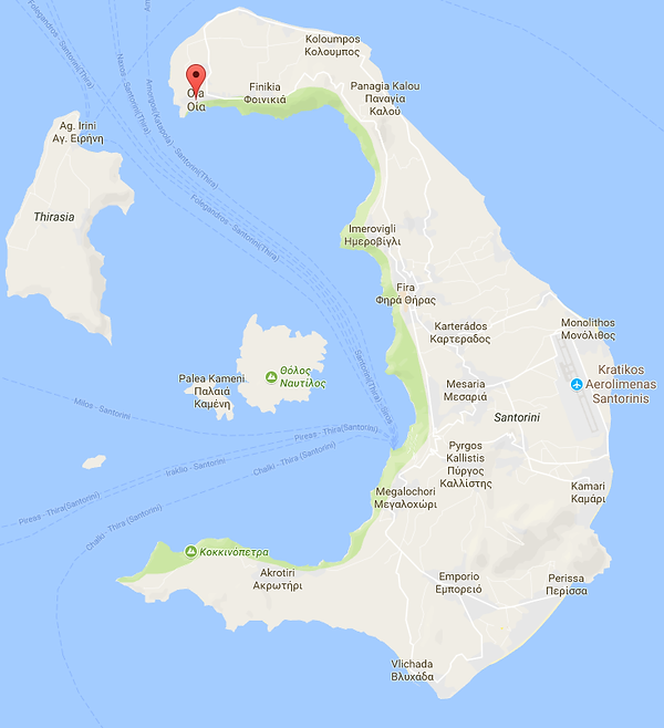 Oia Map