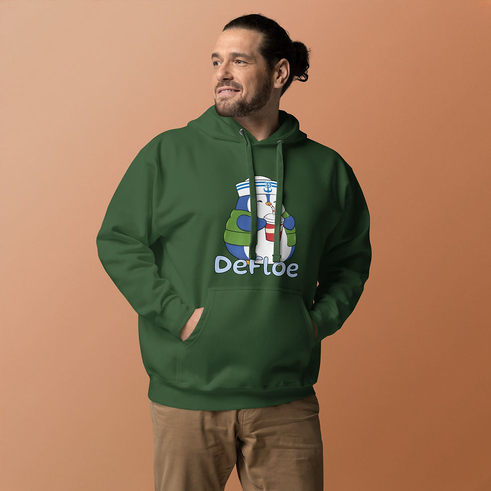 Thumbnail: Defloe Unisex Hoodie