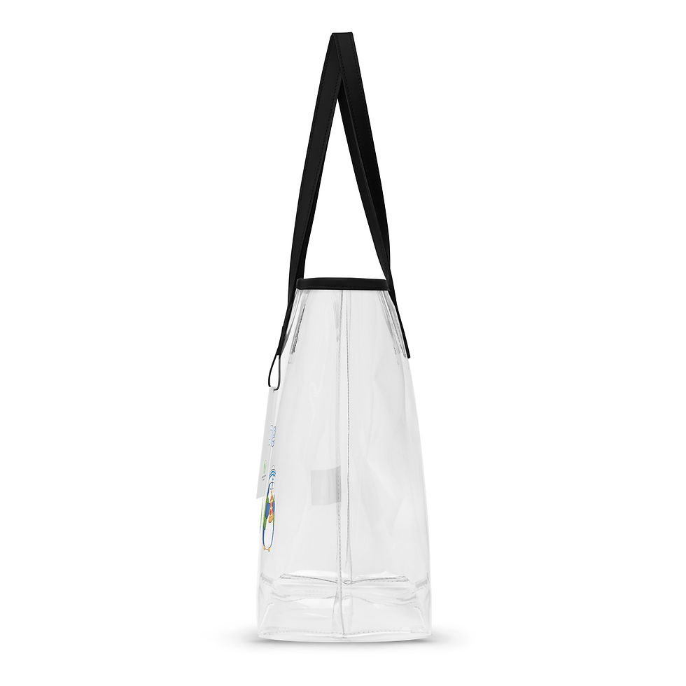 Thumbnail: DeFloe : Clear tote bag