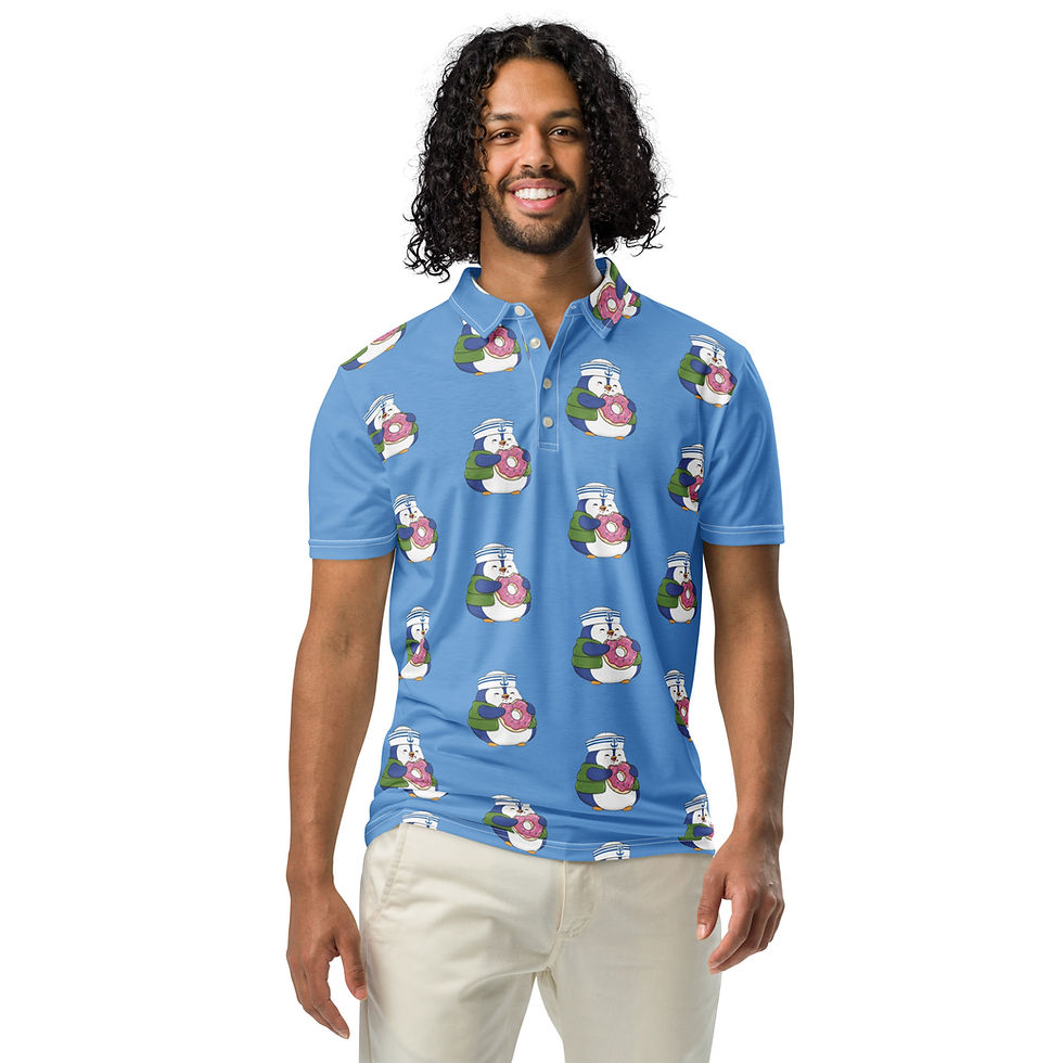 Thumbnail: DeFloe : Men’s slim fit polo
