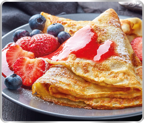 Crêpière Électrique 800W Venteo – Plaque Antiadhérente, Facile à Utiliser, Idéale Pour Crêpes, Pancakes, Galettes Et Burritos