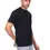 Thumbnail: Solid Black Regular Fit Round Neck Tshirt