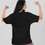 Thumbnail: Eleven 11 Typography Oversized Baggy Fit Tshirt