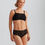 Thumbnail: Amoena Amber Padded Non Underwire Soft Mastectomy Bra Black 44259