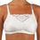 Thumbnail: Amoena Isabel Cami Non Underwire Mastectomy Bra White 2118