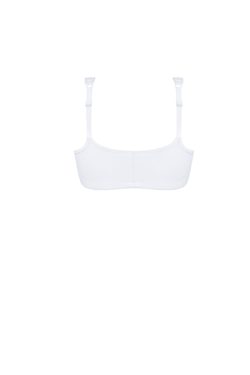 Thumbnail: Amoena Fleur Non Underwire Front Opening Mastectomy/Leisure Bra White 44672