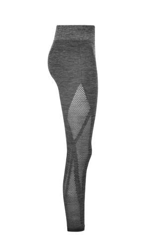 Thumbnail: Amoena Seamless Melange Sports Tights Grey Melange 44582