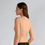 Thumbnail: Amoena Mara Non Underwire Padded Soft Mastectomy Bra Light Sand