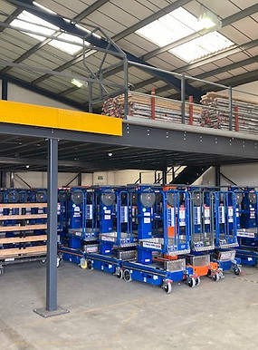 Mezzanine Floor and Pallet Gate - CSS Storage Solutions Ltd