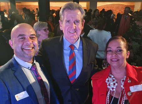 The Colonial British Indian Cuisine meets with the Hon. Barry O’Farrell and SBS Radio Producer Kumud