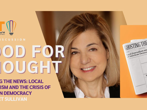 Food for Thought:Â Ghosting the News: Local Journalism and the Crisis of American Democracy By Margaret Sullivan (October 9 Noble Creature)
