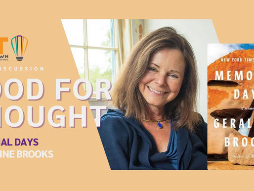Food for Thought: Memorial Days by Geraldine Brooks (September 11 Noble Creature)