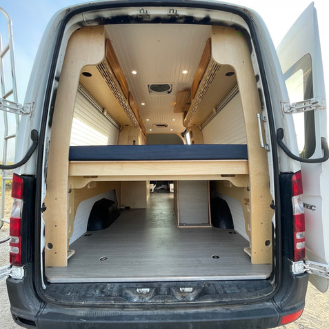 DIY Sprinter Van Interior Conversion Kits | Bed & Conversion Kit For ...