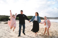 Caves beach family photoshoot