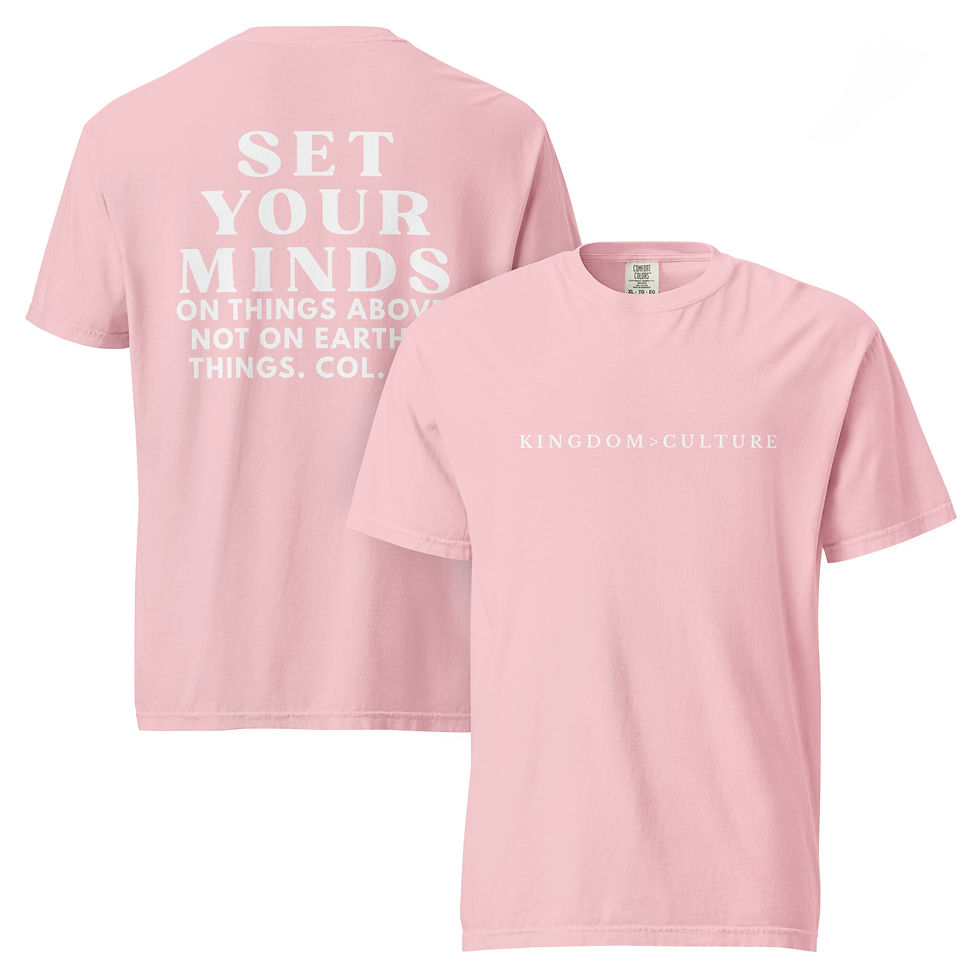 Thumbnail: Unisex garment-dyed heavyweight t-shirt