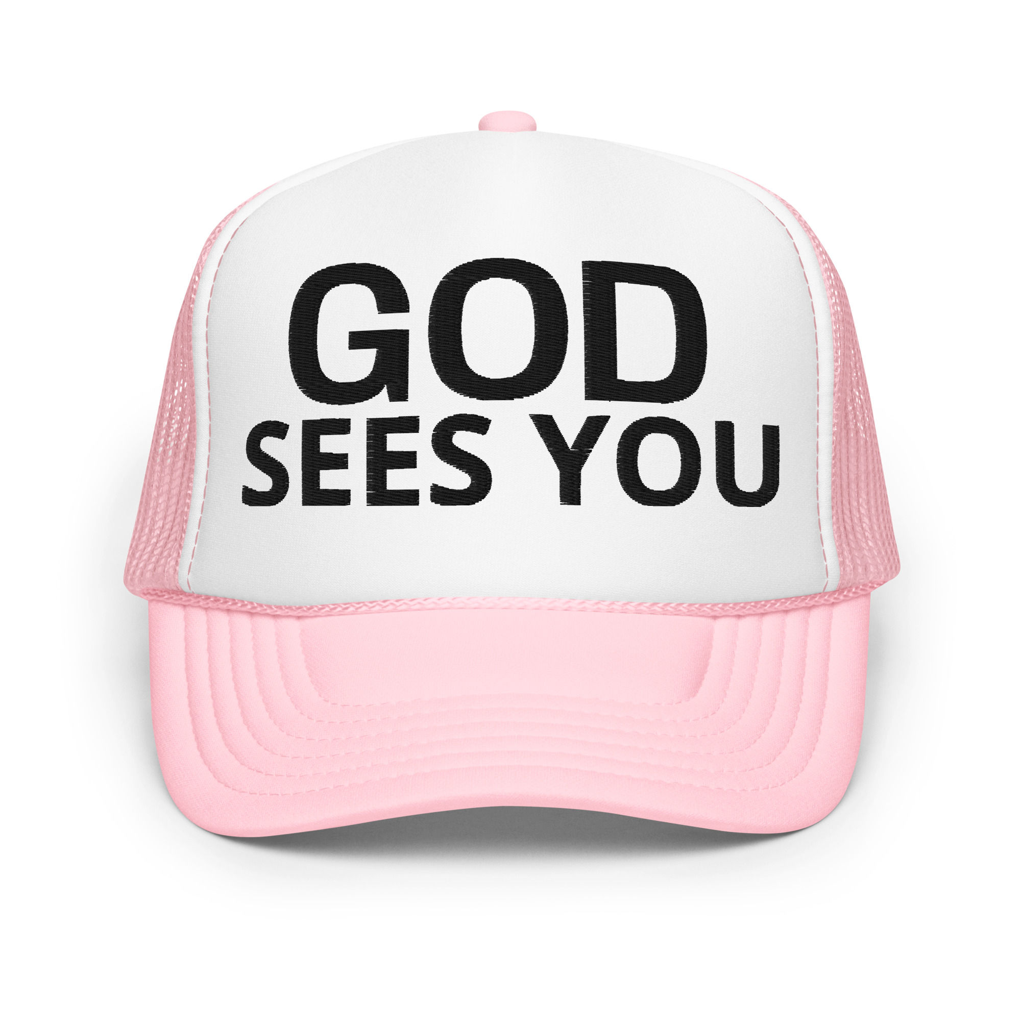 God sees you Trucker Hat