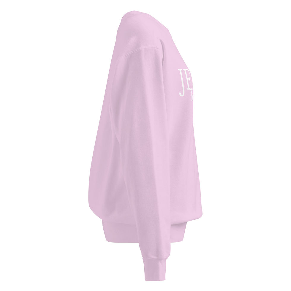 Thumbnail: Jesus Loves You Comfort Color Sweatshirt