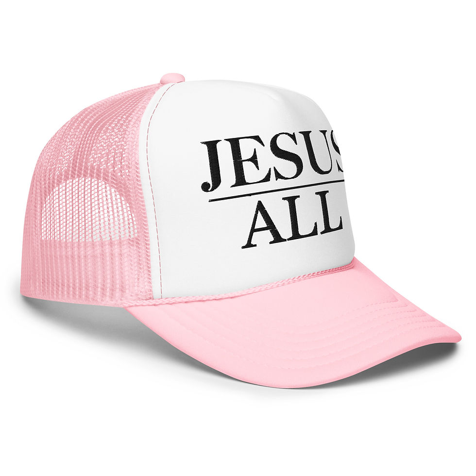 Thumbnail: Jesus Over All -Otto Foam trucker hat