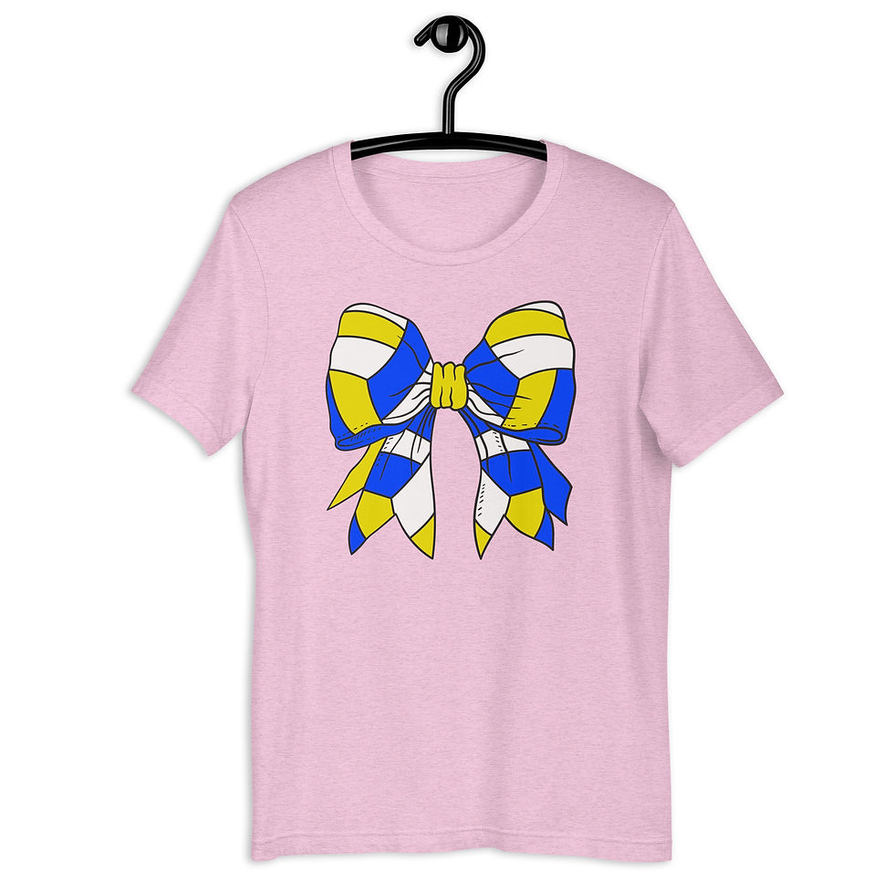Thumbnail: Blue and Yellow Bella Bow shirt