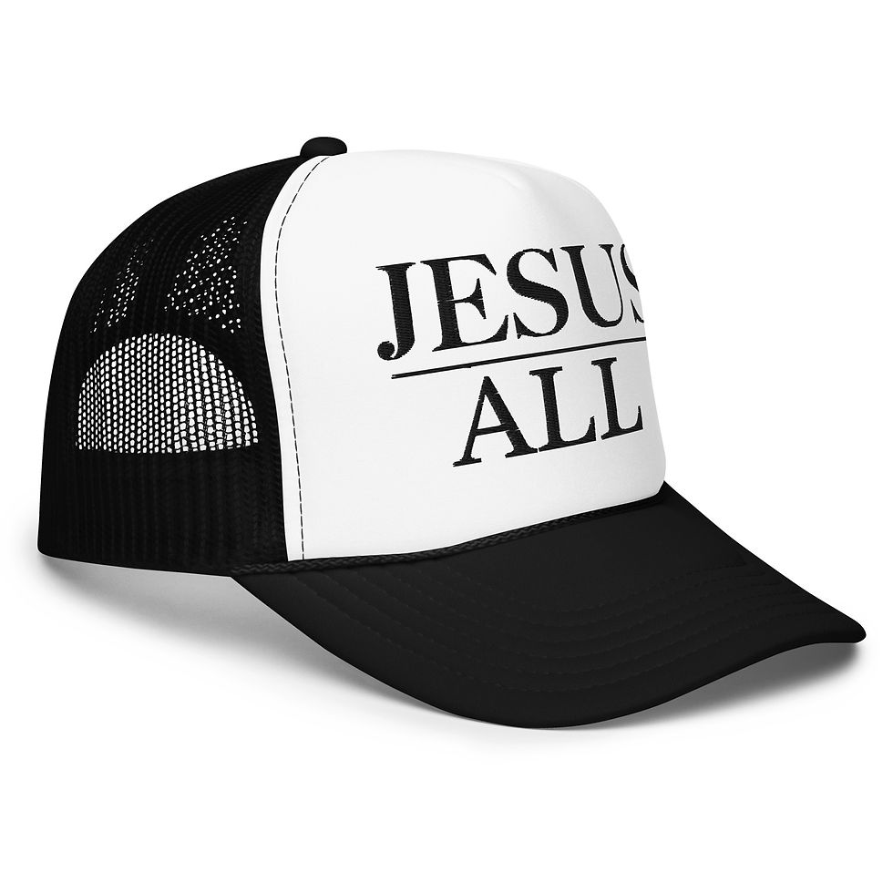 Thumbnail: Jesus Over All -Otto Foam trucker hat