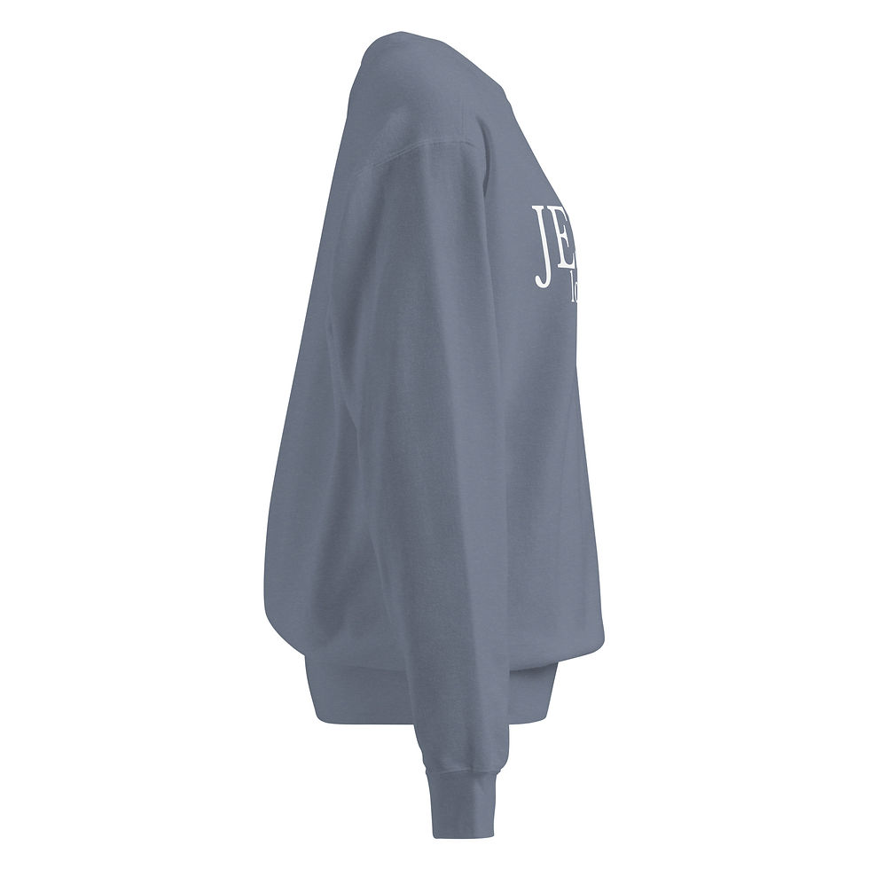 Thumbnail: Jesus Loves You Comfort Color Sweatshirt