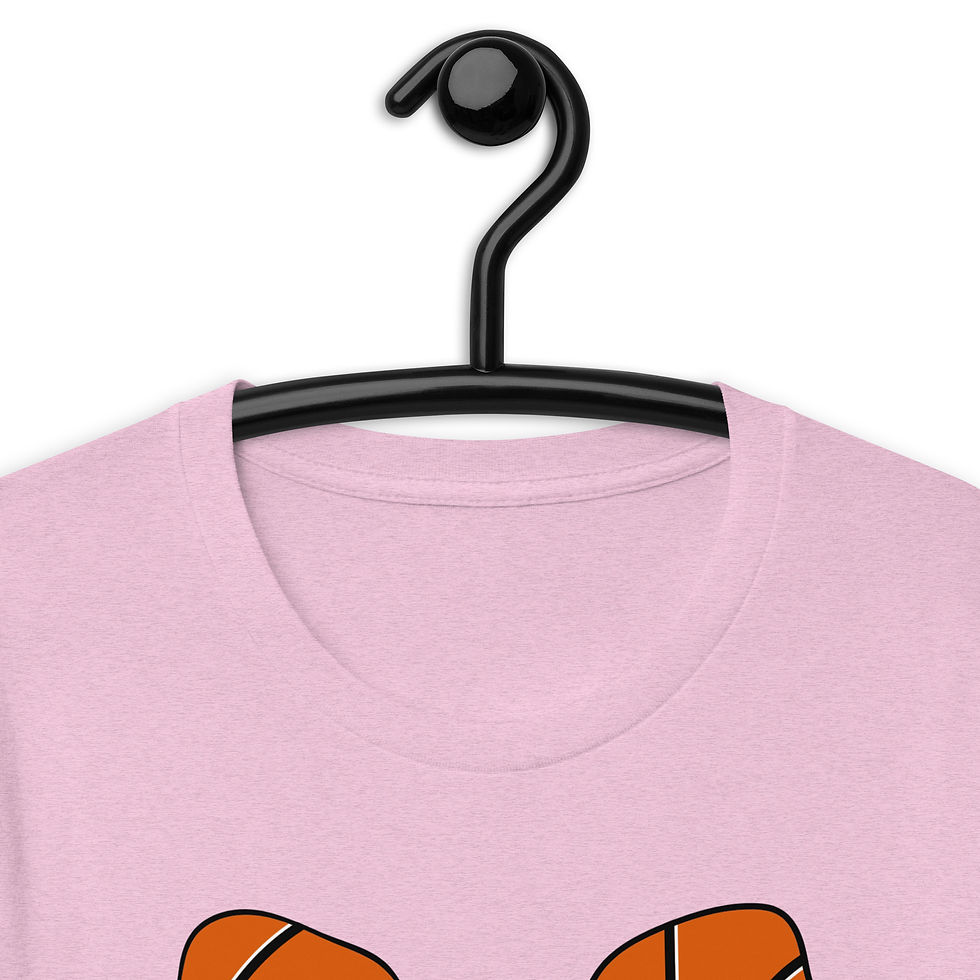 Thumbnail: Adult Basketball Bow Bella shirt!