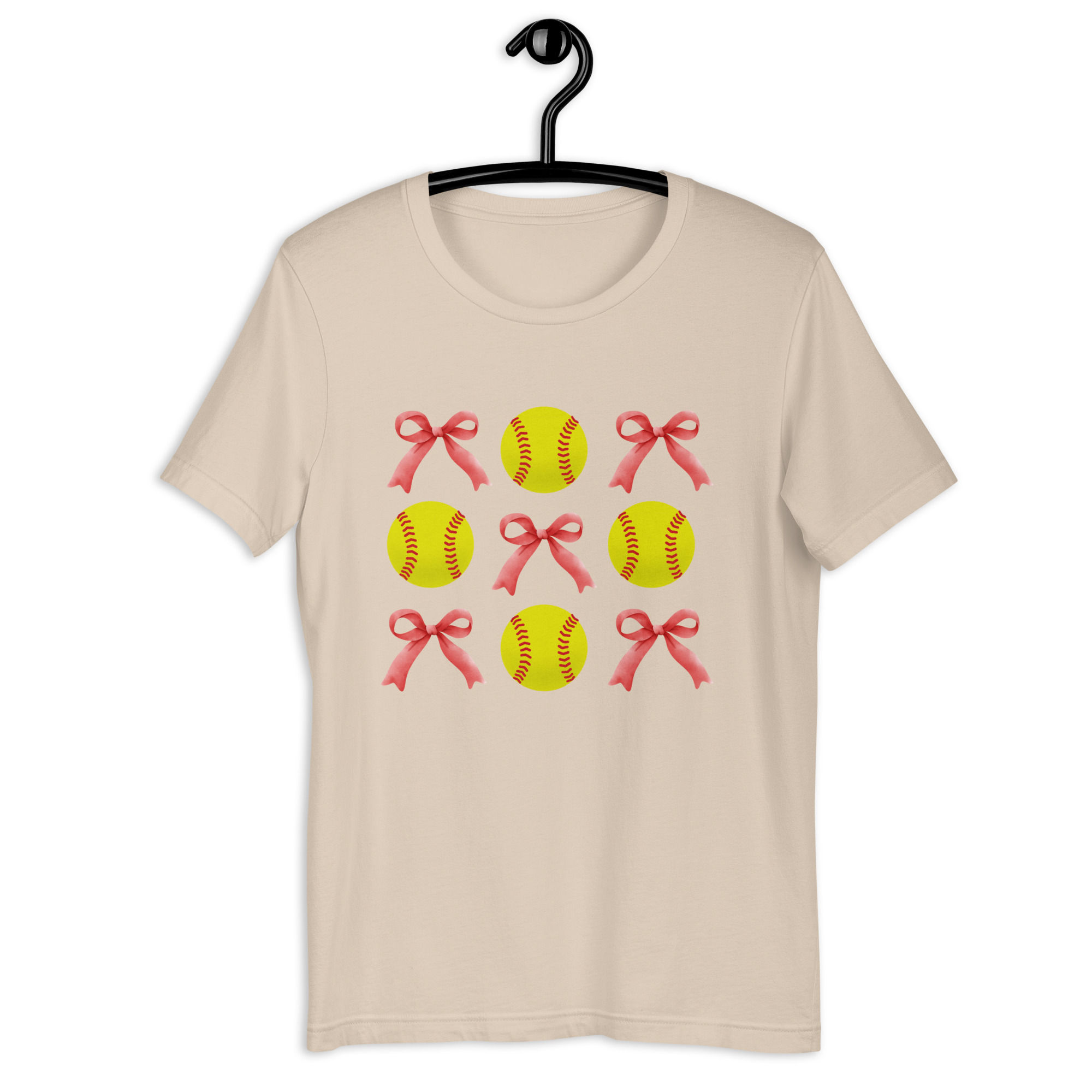Adult Softball + Bow Bella Shirt