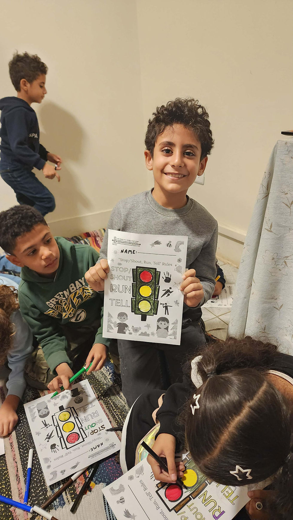 The “Stop + Tell” Safety Script (Parents Must Practice This at Home)