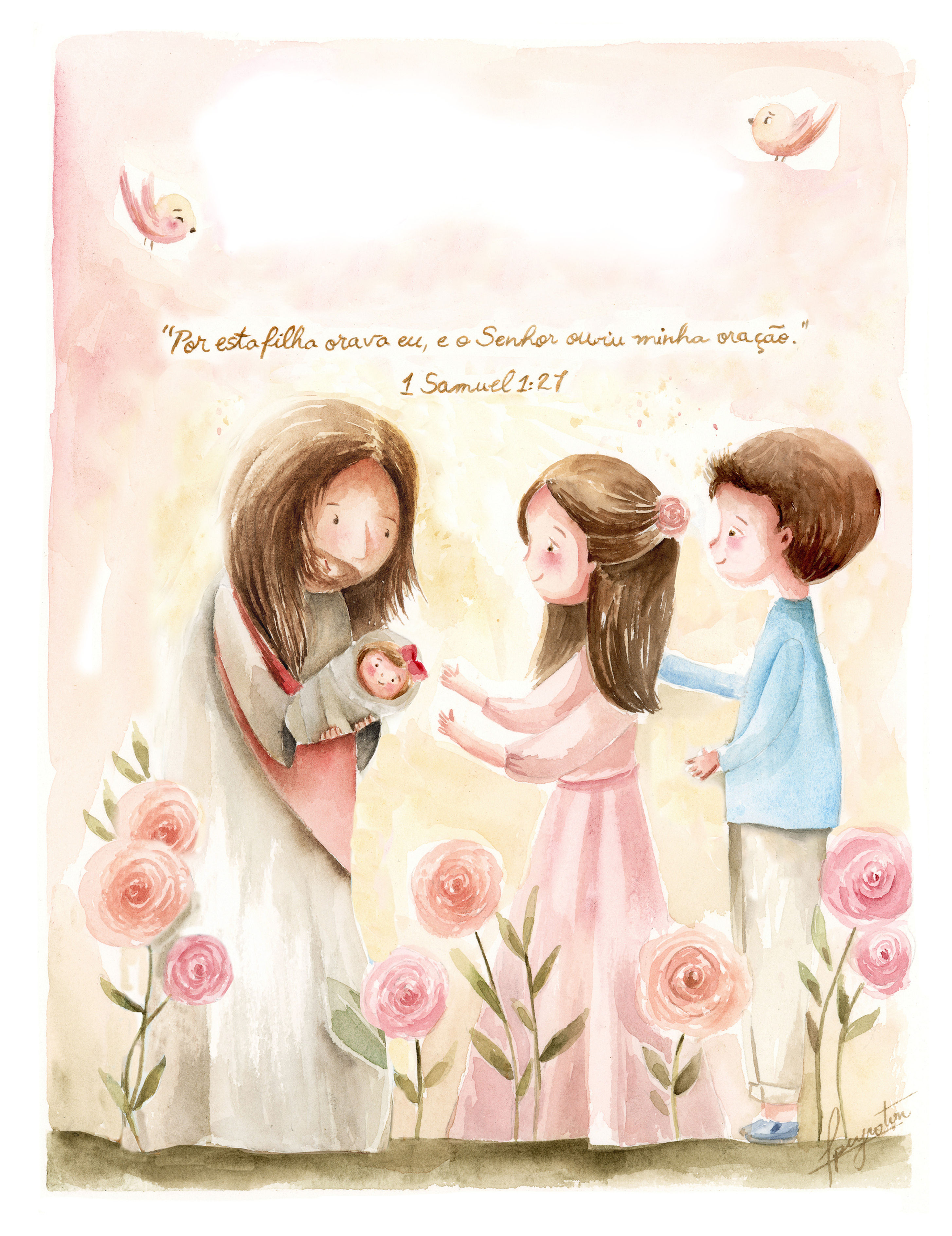 Fine Art Teresa com Jesus