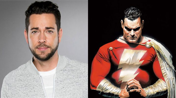 Zachary Levi interpretará a 'Shazam' en la nueva película de DC