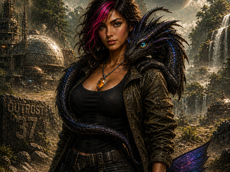 Strange madness, missing children, and a hidden alien truth collide in this sci-fi fantasy webnovel set on Outpost 37. Start reading now.