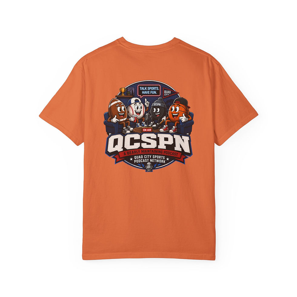 Thumbnail: QCSPN Retro Sports Mascot T-Shirt