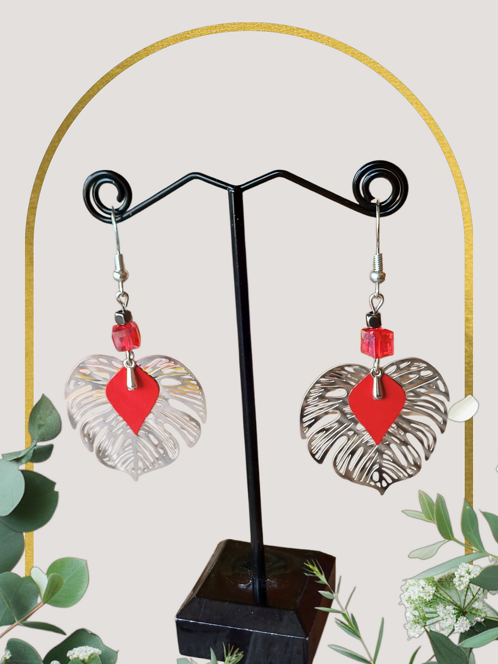 Miniature : Red monstera