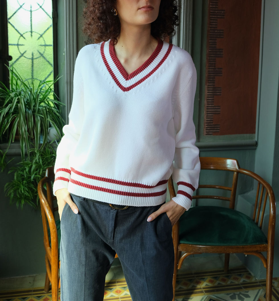 Miniatura: AI 23/80 - ASOLO maglia bicolore in Cashwool