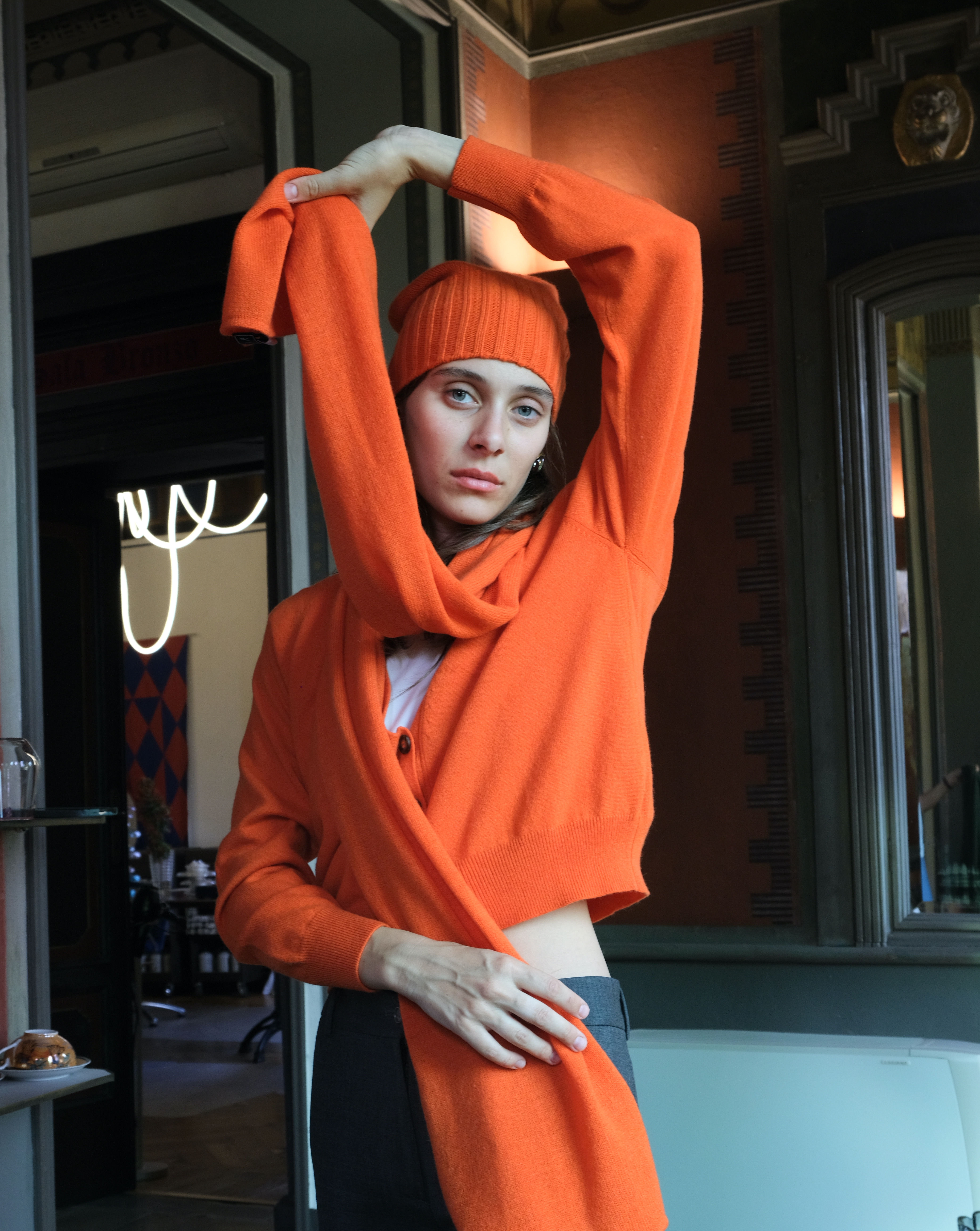 AI 23/96 - LIVIGNO sciarpa in Cachemire