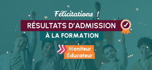 Liste des candidats admis en formation Moniteur Éducateur 2026