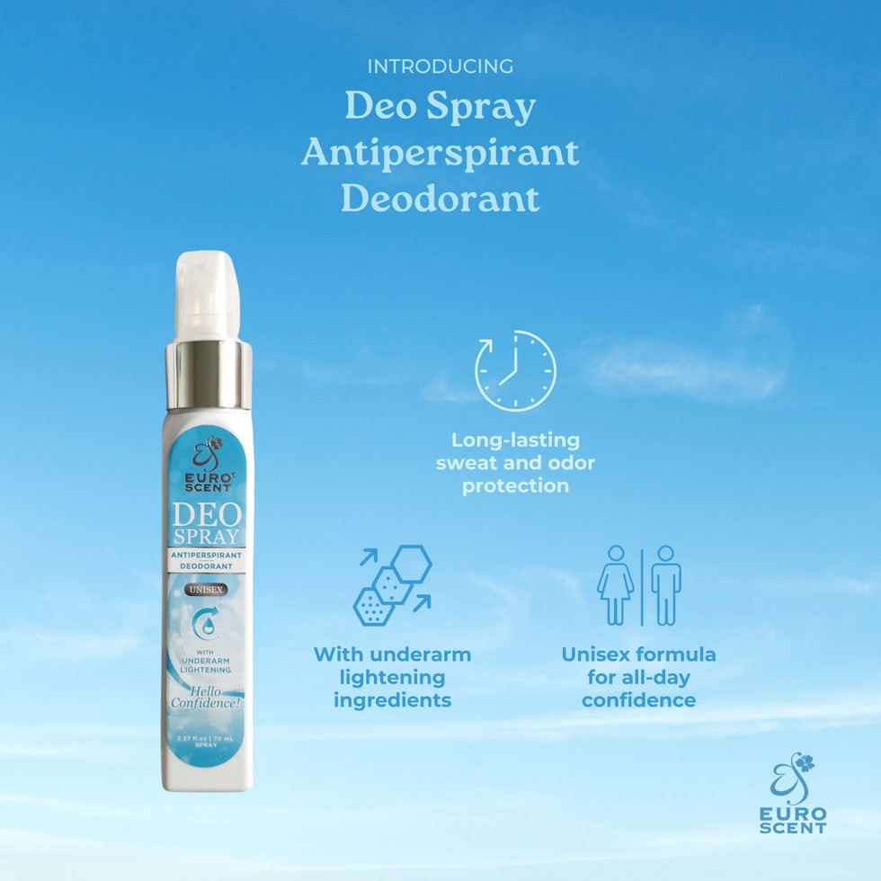 Euroscent® DEO SPRAY Unisex Body Care Deodorant