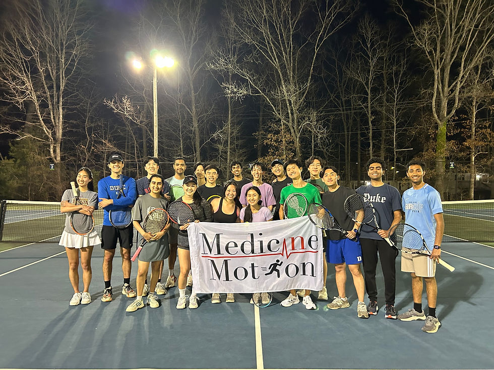 August Tennis Session! (Duke School of Medicine)