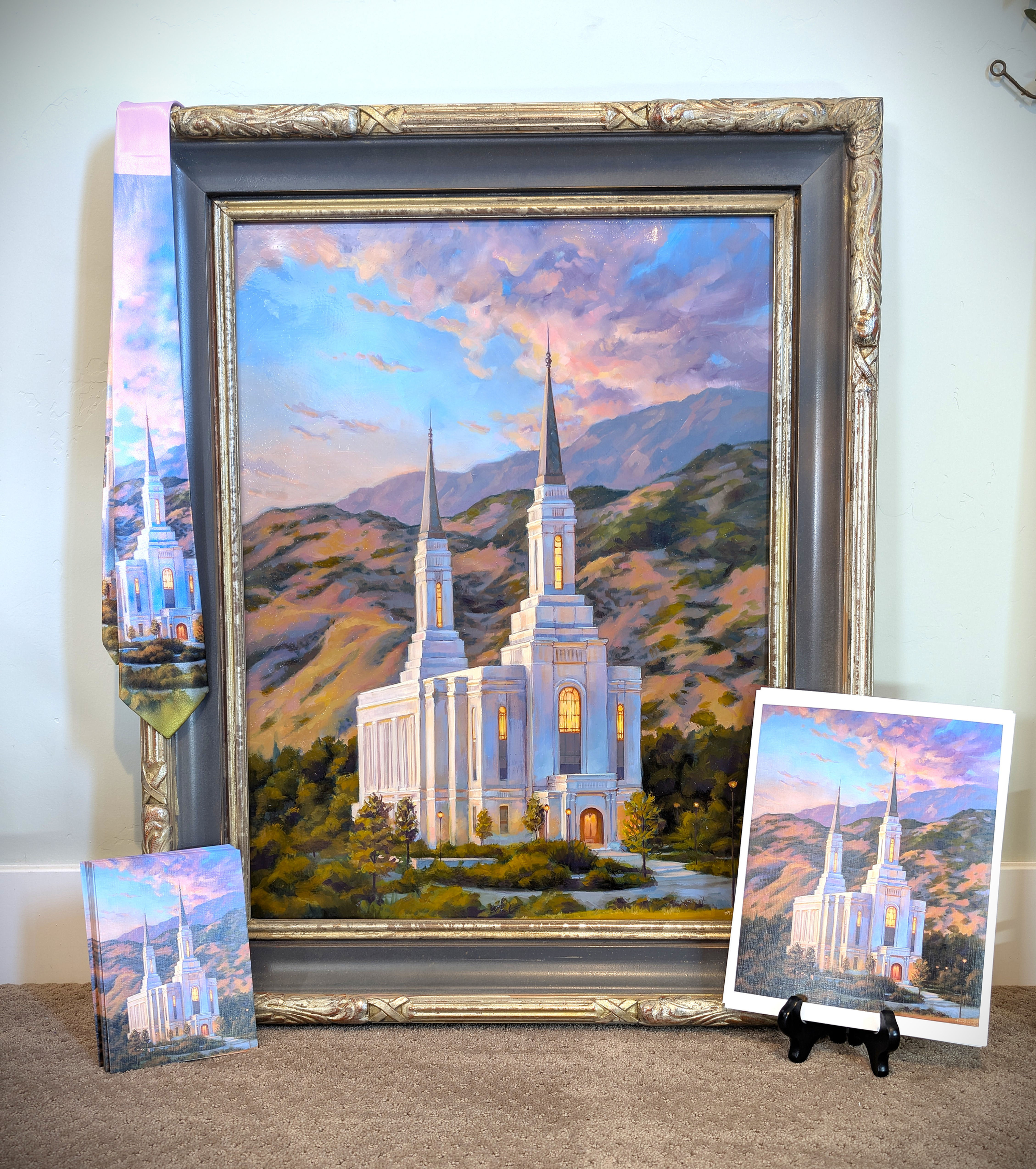 Lindon Temple (Original painting and prints)