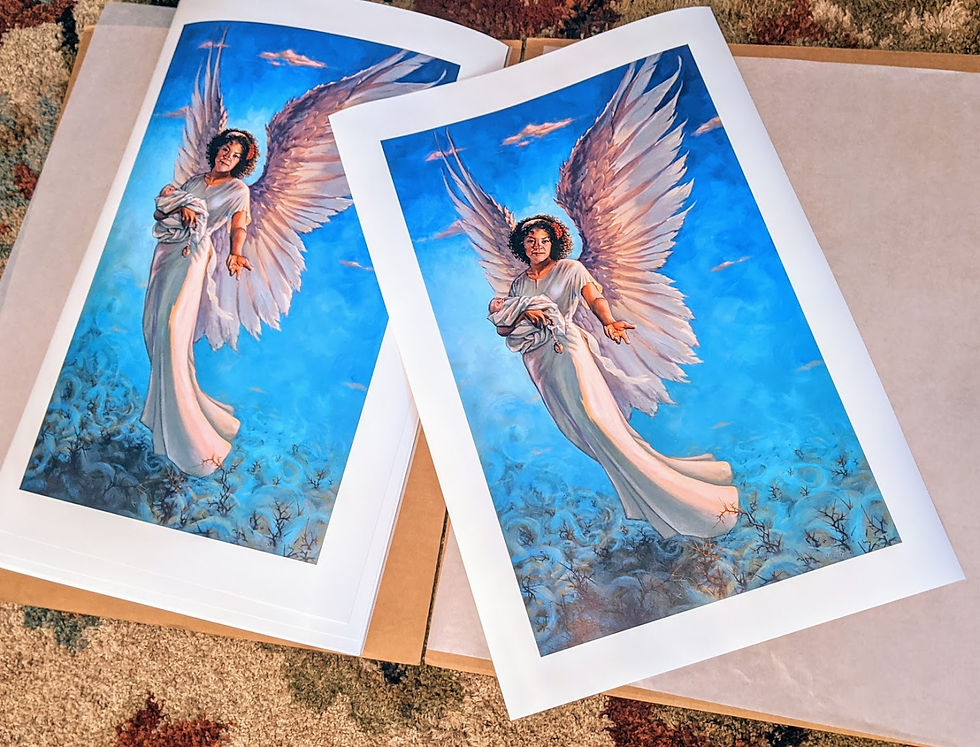 Thumbnail: "Angel Mother" Giclee