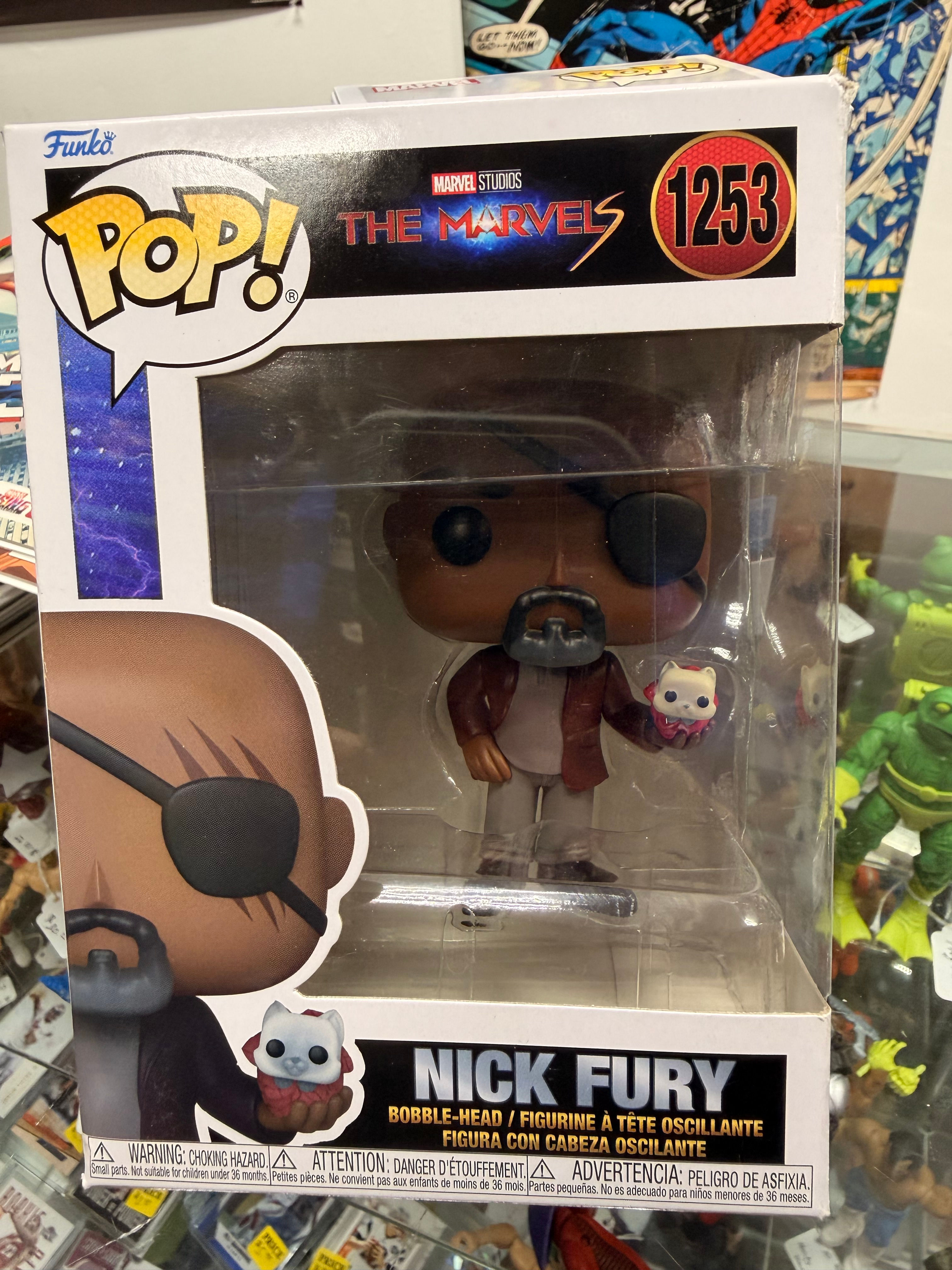 Nick Fury with Flerkitten - Funko Pop! #1253