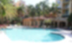 The pool at Yacht Club Miami Suite.