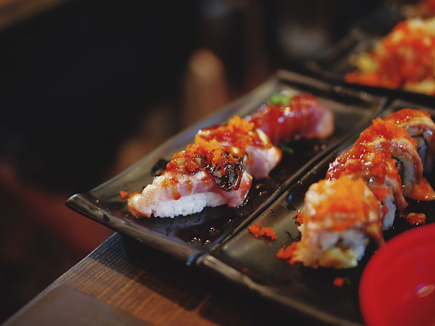 insect shrimp sushi