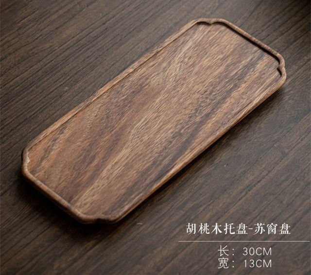 Miniatura: Simple Fashion Walnut Tea Tray