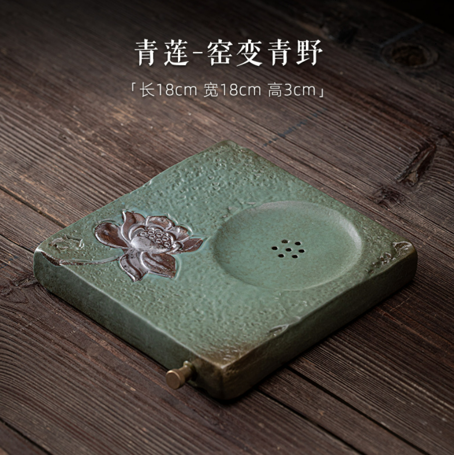 Miniaturbild: Vintage Crude Pottery Teapot Coaster