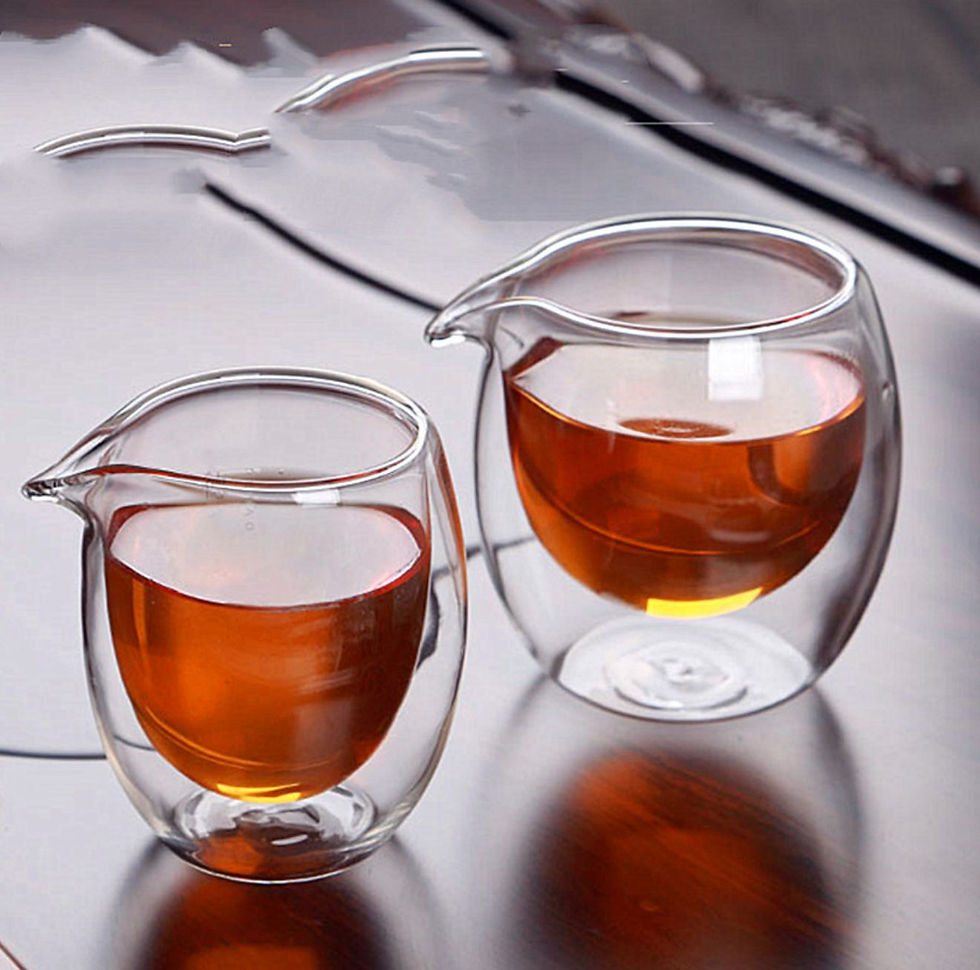 Miniature : Glass Sharing Cup,Gong-Dao Cup, Chinese Tea Set Wholesale