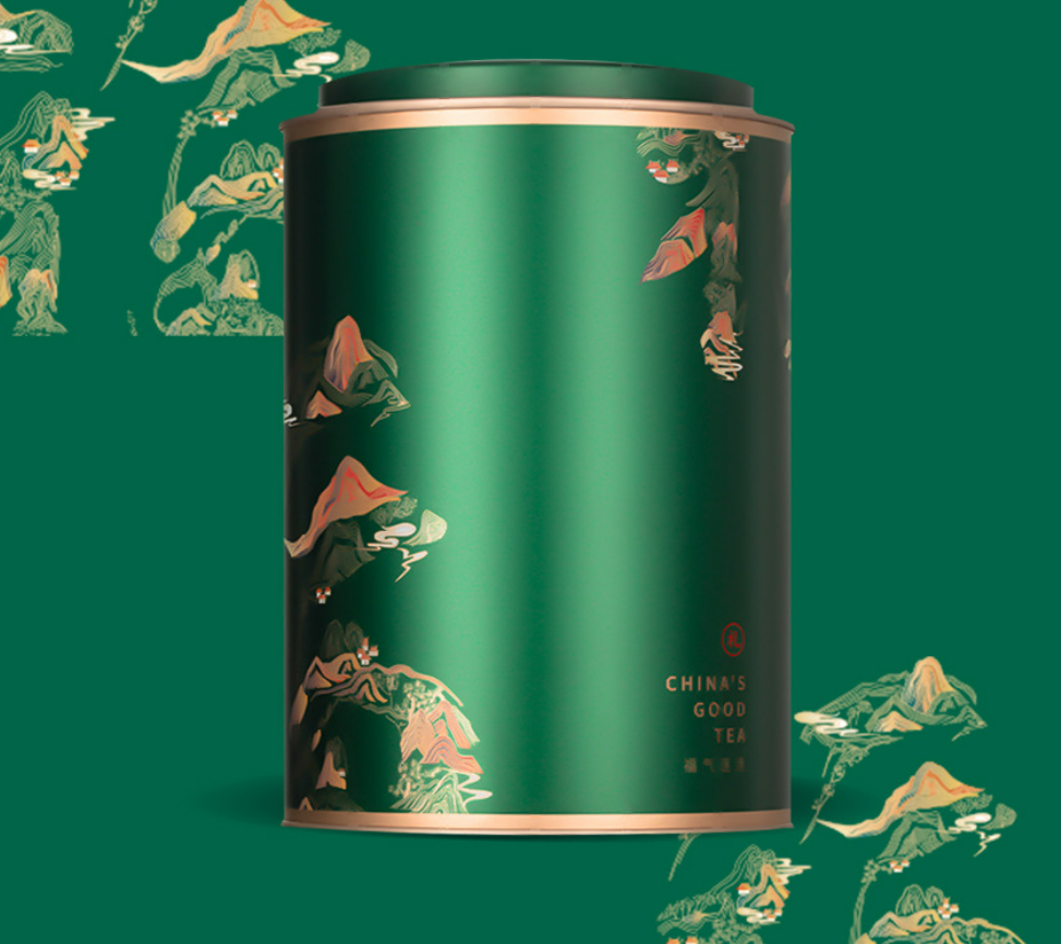 Miniaturbild: Big Tinplate Tea Caddy