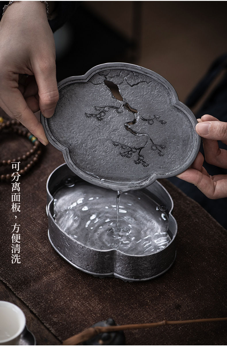 Миниатюра: Vintage Pure Tin Teapot Coaster