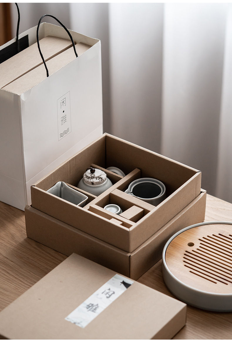 Miniatura: Ice Grey Porcelain Tea Set Suite