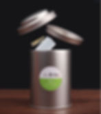 Thumbnail: Round Tinplate Canisters for Packing loose Tea, Tea-Shop Package Material